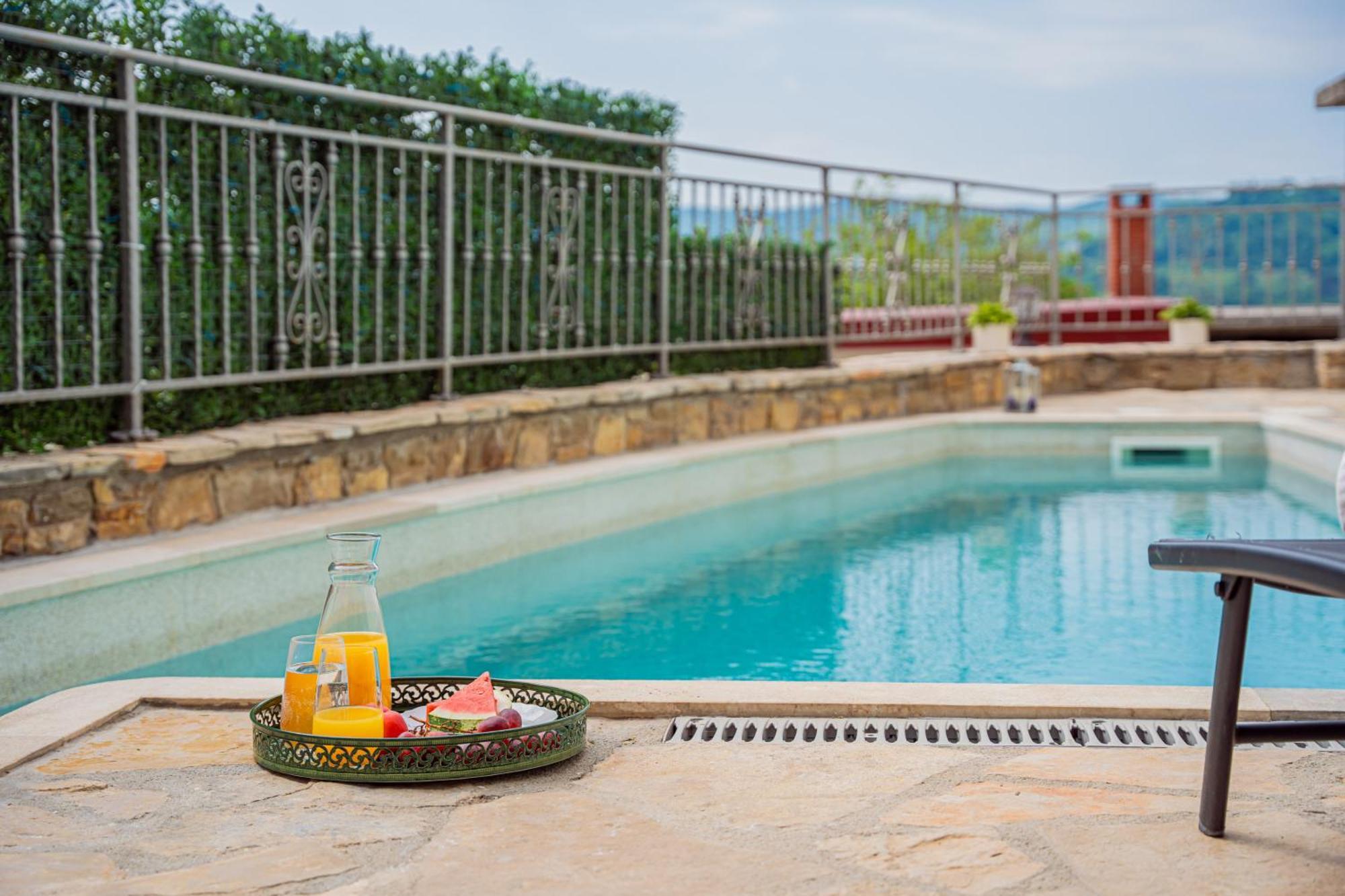 Holiday Home Belveder Motovun With Heated Pool Livade Ngoại thất bức ảnh